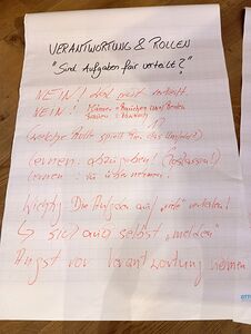 Verantwortung und Rollen