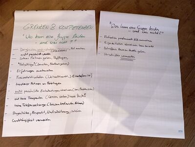 Grenzen und Kompetenzen