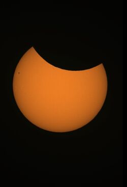 Partielle Sonnenfinsternis