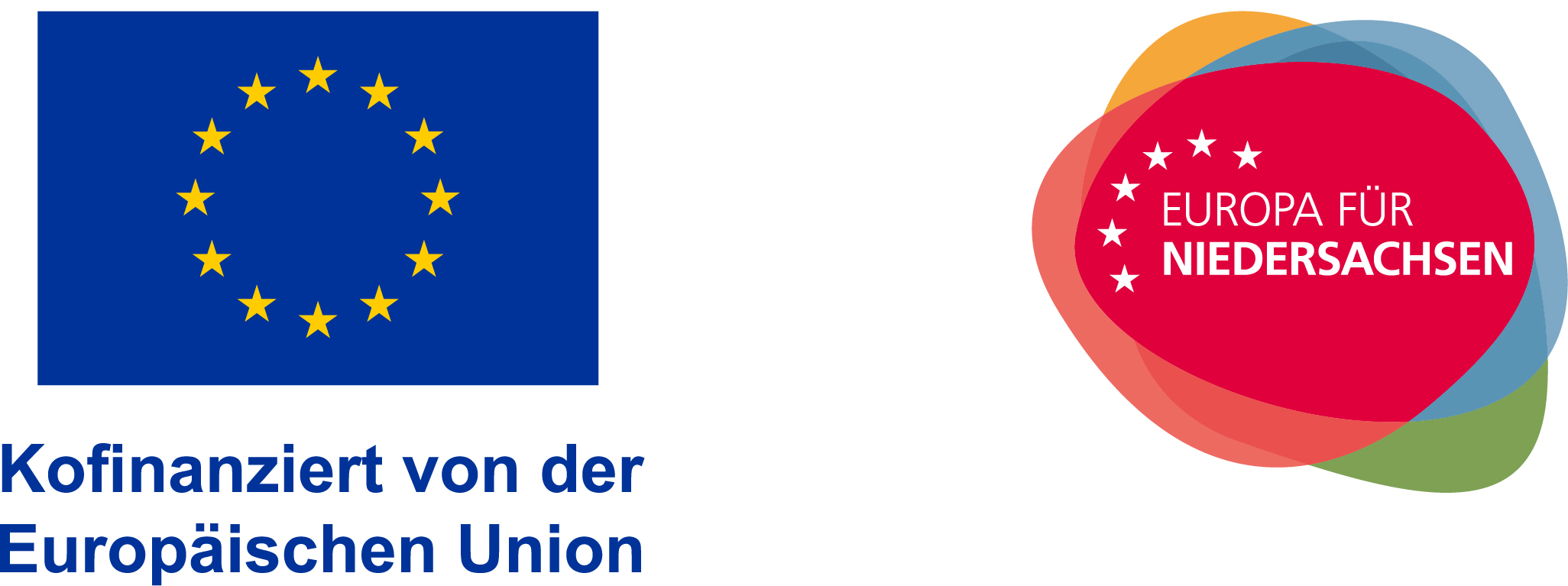 Kombi-Logo Kofinanziert von EU und Europa für Niedersachsen